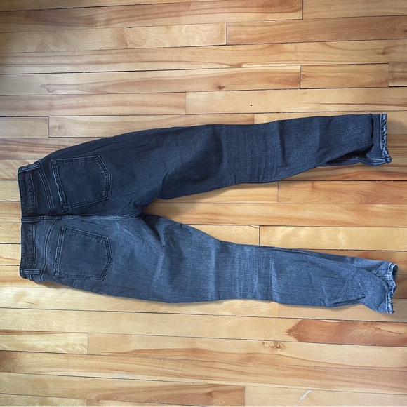 Abercrombie & Fitch black two tone Curve Love High Rise Skinny Jeans - Picture 4 of 6